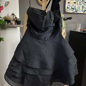 Bebe Cocktail Dress Black XS